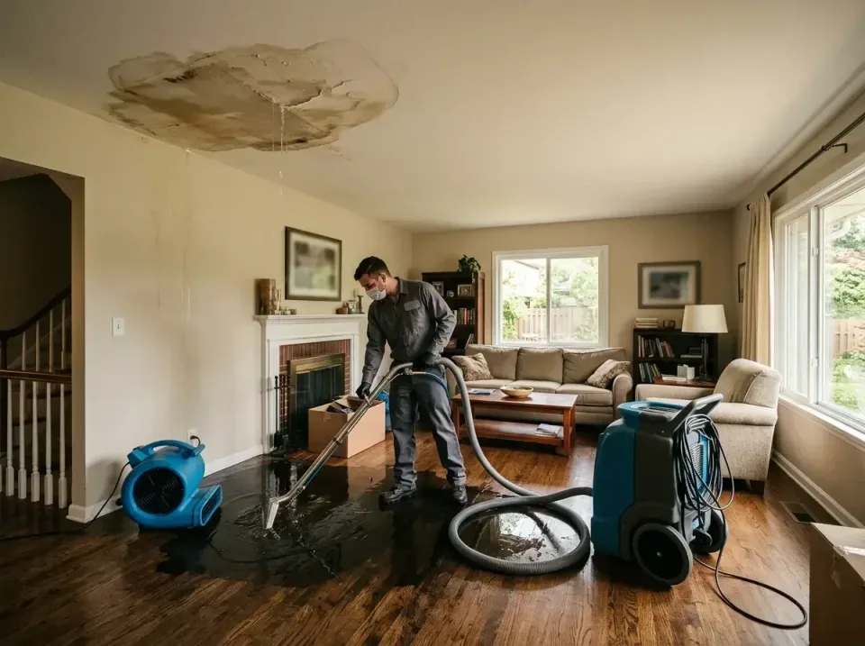 attic-pipe-burst-ceiling-drip-008 — frequently asked questions, Water Damage Restoration & Carpet Care in West New York, NJ